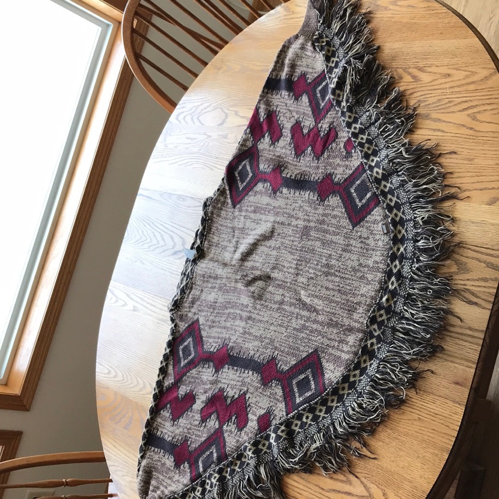 Sleeved Poncho. Never worn.